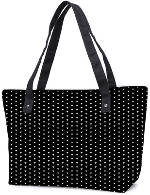 

Snoogg Pack Of 2 Hipster Case Combo Tote Shopping Grocery Bag With Coin Pencil Purse Shoulder Bag(Multicolor, 15 L)