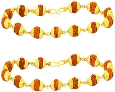 shivay Alloy Gold-plated Bracelet(Pack of 2)