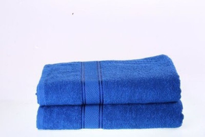 

Shopping Store Cotton 450 GSM Bath Towel Set(Pack of 2, Blue)