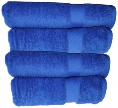 

Shopping Store Cotton 450 GSM Bath Towel(Pack of 4, Blue)