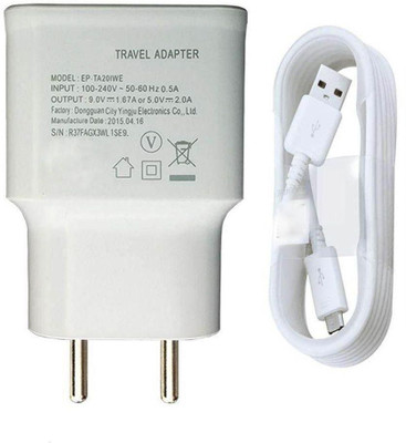 

VOZC 2.0Amp SMG Fast Charging with USB Cable (1 Mtr) Mobile Charger(White)