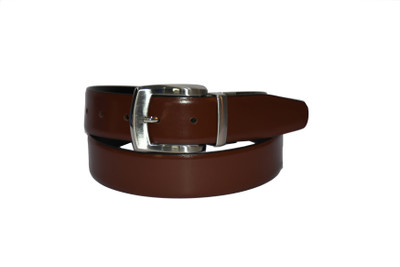 

Pellezzari Men Formal Multicolor Genuine Leather Reversible Belt, Black & tan