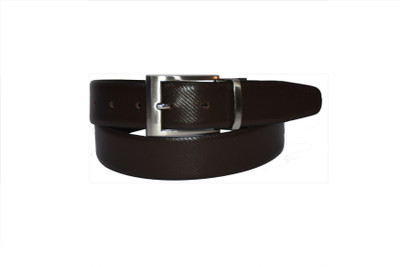 

Pellezzari Men Formal Multicolor Genuine Leather Reversible Belt, Black & brown