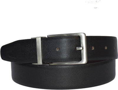 

Pellezzari Men Formal Multicolor Genuine Leather Reversible Belt, Black & brown