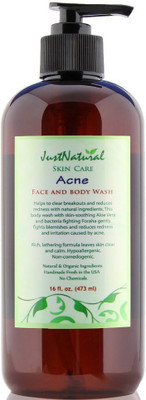 

Just Naturals Acne Face and Body Wash(473 ml)