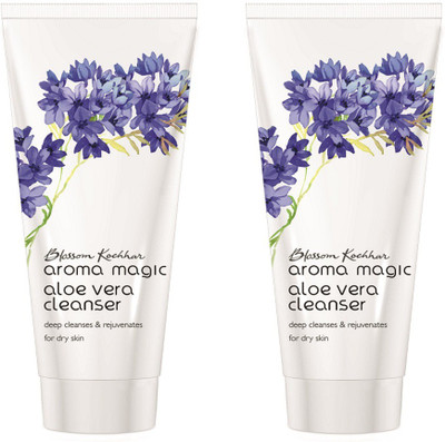 

Aroma Magic Aloe Vera Cleanser Pack Of 2(200 g)