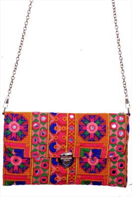 

Craft Trade Party Multicolor Clutch
