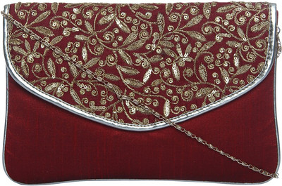 

Dice Party Red Clutch