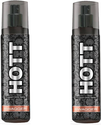

Hott Swagger Body Spray - For Men(135 ml, Pack of 2)