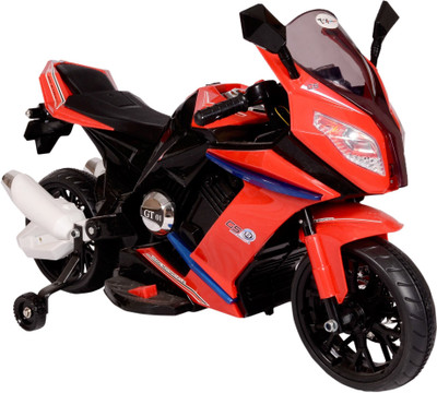 

Toyhouse Racer 6V Ride On Bike Battery Operated Ride On(Red)