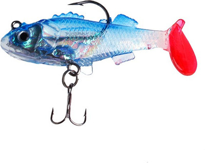 

Futaba Soft Bait Steel Fishing Lure(Pack of 1, Size 5)