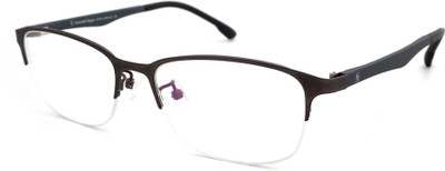 

EMERALD ZEGNA Half Rim Rectangle Frame(52 mm