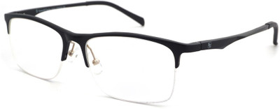 

EMERALD ZEGNA Half Rim Rectangle Frame(55 mm