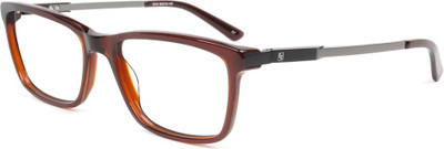 

EMERALD ZEGNA Full Rim Rectangle Frame(56 mm