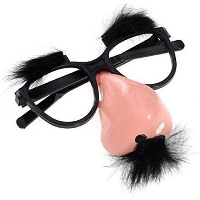 

Futaba 486PAT Fake Nose Eyebrow Mustache Clown Fancy Dress up Costume Props Gag Toy