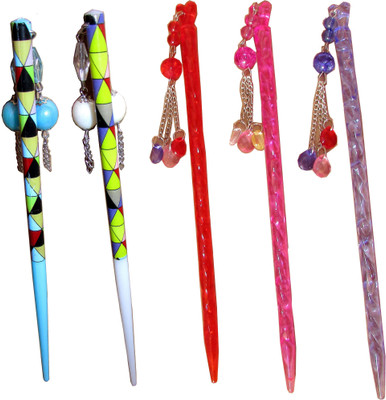 

Sanskruti Juda Stick Hair Accessory Set(Multicolor)