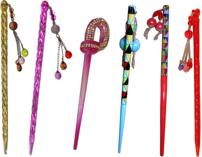 

Anokhi Ada Juda Stick Hair Accessory Set(Multicolor)