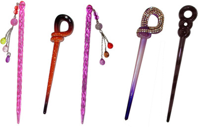 

Yashasvi Juda Stick Hair Accessory Set(Multicolor)