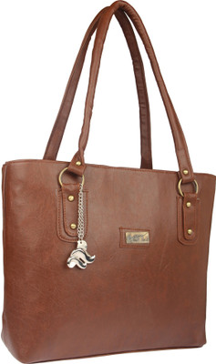 

Lady bar Shoulder Bag(Tan)