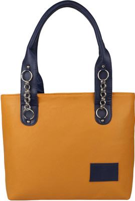 Govind Shoulder Bag(Tan, Blue), Blue;tan