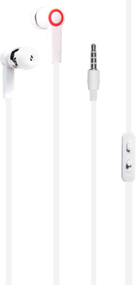 

Via Q Mobile Wired Headset with Mic(White, In the Ear)