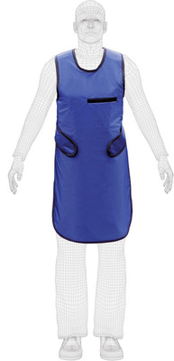 

GDC Lead Apron Gown Hospital Scrub(BLUE L)