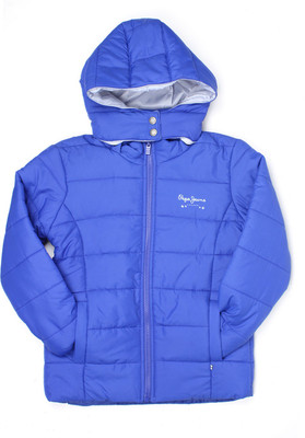 

Pepe Jeans Full Sleeve Solid Girls Jacket, Blue