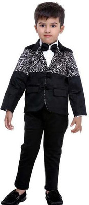

Bad Boys Boys Shirt, Waistcoat and Pant Set(Multicolor Pack of 4, Black