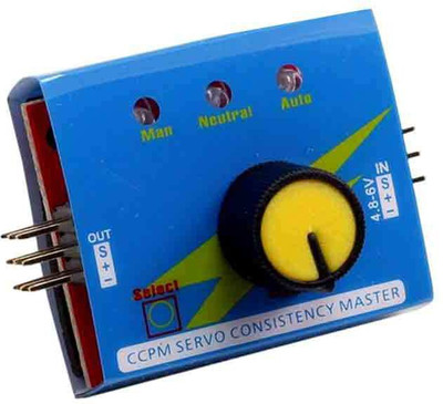 

Adraxx 3 Channel Multi Servo Tester Consistency Speed Controler Power Channels CCPM(Multicolor)