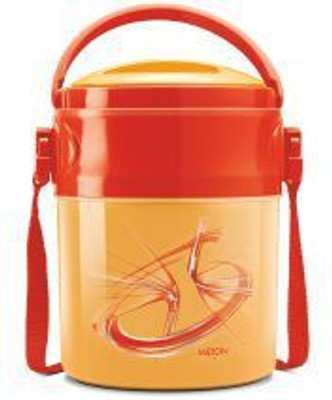

Milton Odyssy DLX 3 3 Containers Lunch Box(300 ml), Orange