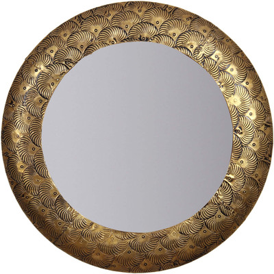 

Make Home Happy Happy-wm-23 Decorative Mirror(Round)