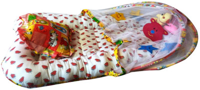 

pluto kids Cotton Infants COTTON PADDED Mosquito Net(White)