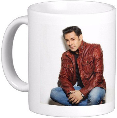 

Exoctic Silver Salman Khan Series06 Ceramic Mug(330 ml), Multicolor