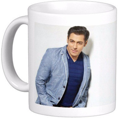 

Exoctic Silver Salman Khan Series05 Ceramic Mug(330 ml), Multicolor