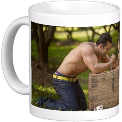 

Exoctic Silver Salman Khan Series15 Ceramic Mug(330 ml), Multicolor