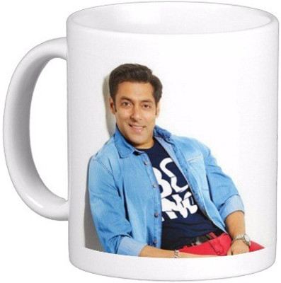 

Exoctic Silver Salman Khan Series01 Ceramic Mug(330 ml), Multicolor
