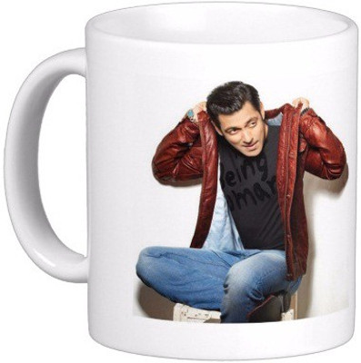 

Exoctic Silver Salman Khan Series03 Ceramic Mug(330 ml), Multicolor