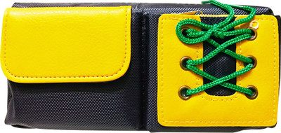 

Priyankish Smart Kidz Denim Art Artificial Leather Pencil Box(Set of 1, Yellow)
