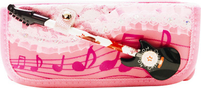 

Priyankish Smart Kidz Guitar Art Artificial Leather Pencil Box(Set of 1, Black)