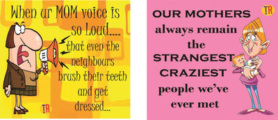

CRAZIEST MOM VOICE Paper Print(12 inch X 12 inch, Rolled)