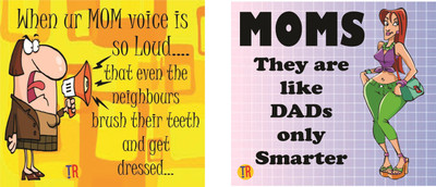 

MOMS SMARTER VOICE Paper Print(12 inch X 12 inch, Rolled)
