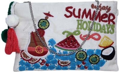 

Diwaah Handcrafted Pouch(Multicolor)