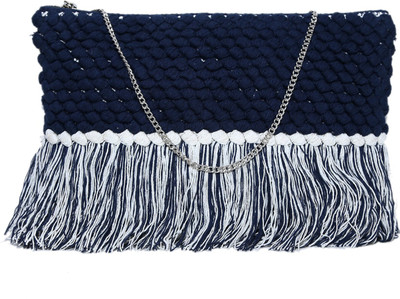 

Diwaah Handcrafted Pouch(Blue)