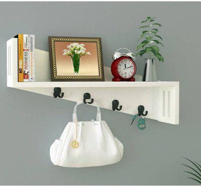 

MartCrown shine wall shelf Wooden Wall Shelf(Number of Shelves - 1, White)