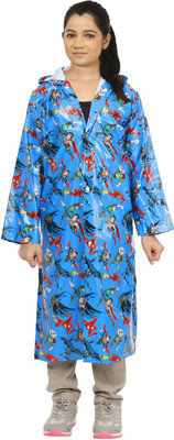 

Finery Self Design Boys & Girls Raincoat, Blue