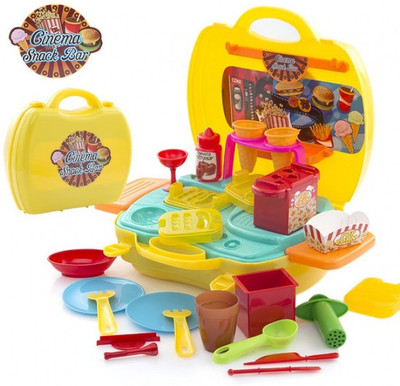 

Smiles Creation Cinema Snack Suitcase Set Toy for Kids - 35 Pieces