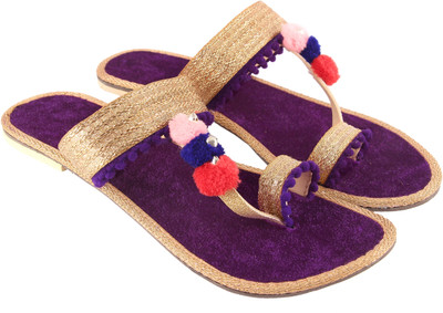 

Shopping World Women Purple Flats