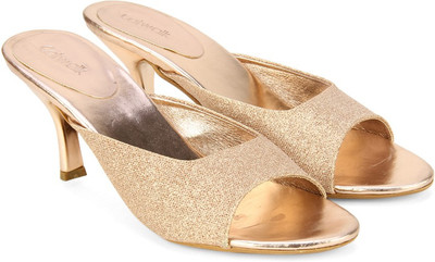 

Catwalk Women Golden Heels