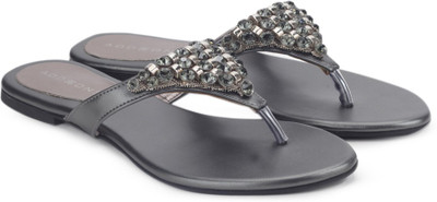 

Addons Women GUNMETAL Flats
