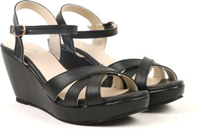 

Miss CL By Carlton London Women BLACK Wedges
